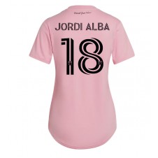 Inter Miami Jordi Alba #18 Hemmatröja Dam 2023-24 Korta ärmar